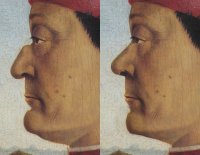 Piero della Francesca: Federico da Montefeltro (um 1465)